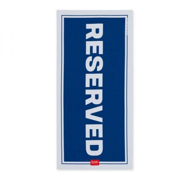 DRAP DE PLAGE - RESERVE