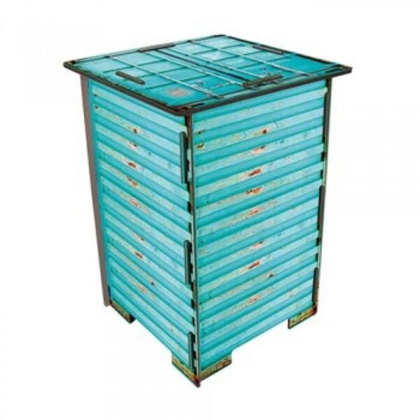 TABOURET TURQUOISE - CONTAINER