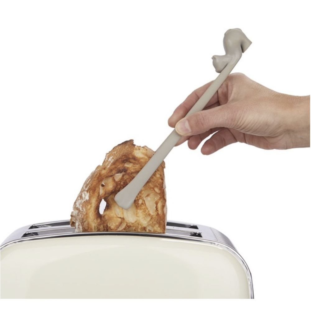 PINCE POUR GRILLE PAIN MAGNETIQUE MEOW GRIS