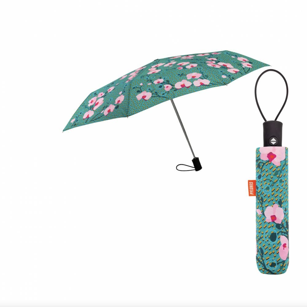 PARAPLI - PARAPLUIE PLIANT - ORCHID BLEU