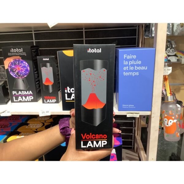 LAMPE VOLCAN CARRE 23CM