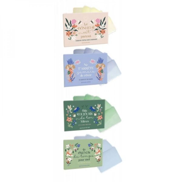 ÉTUI DE FEUILLES DE SAVON - CRÉABISONTINE