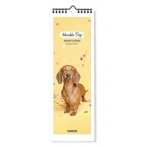 CALENDRIER ANNIVERSAIRE - ADORABLE DOGS