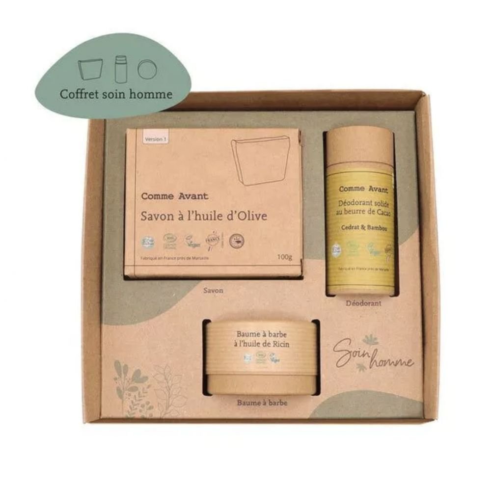 COFFRET SOIN HOMME ZÉRO DÉCHET – Image 2