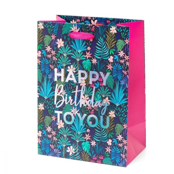 SAC CADEAU - M - FLEURS