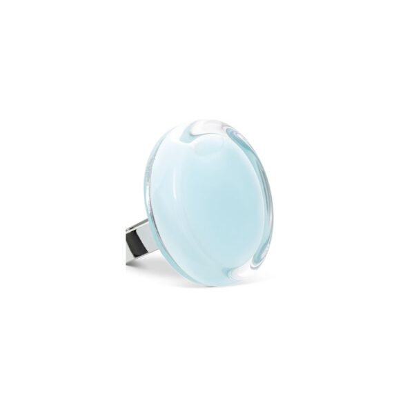 LS - BAGUE CACHOU MEDIUM MILK PASTEL - TURQUOISE