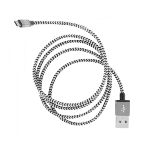 CABLE MICRO USB - BLANC - VINTAGE