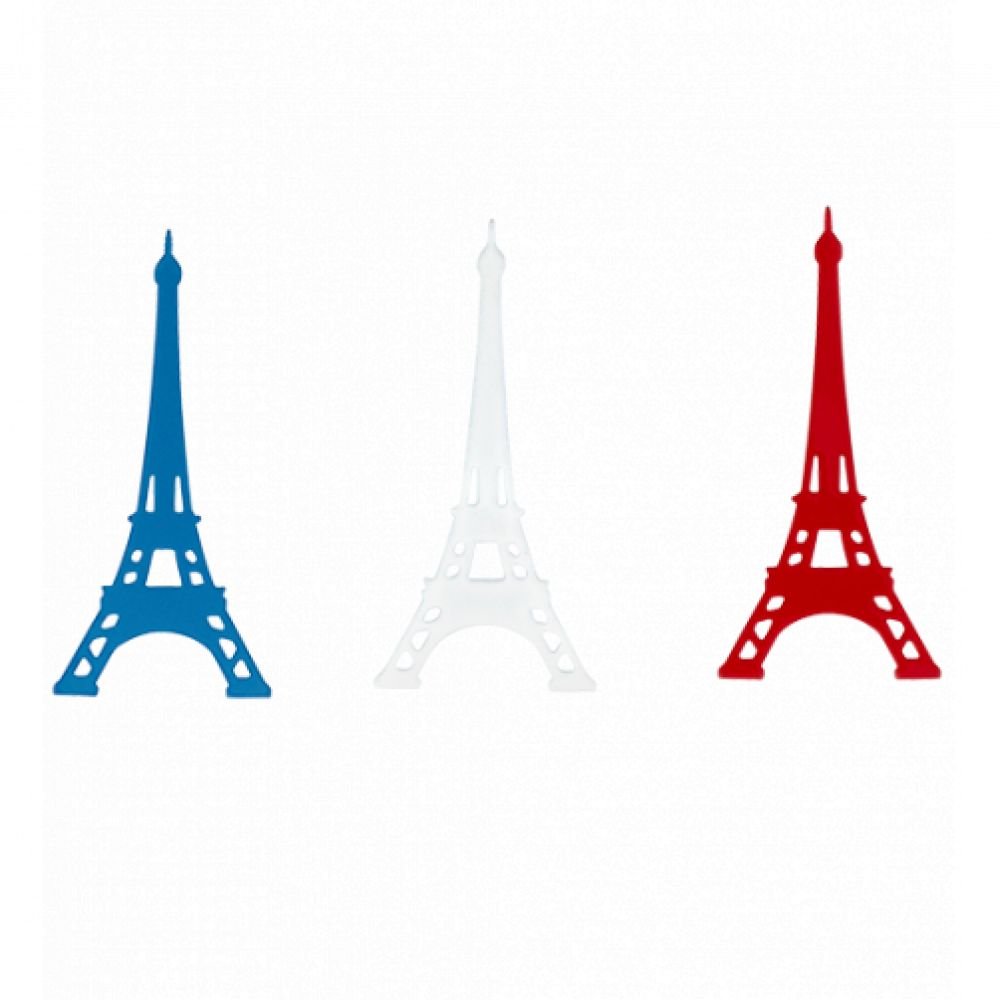 3 AIMANTS TOUR EIFFEL - MONUMENTS