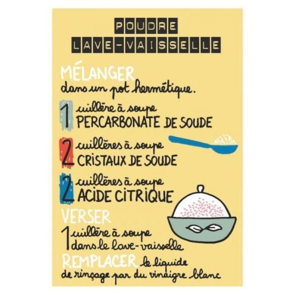 MAGNET - ISA - POUDRE LAVE VAISSELLE