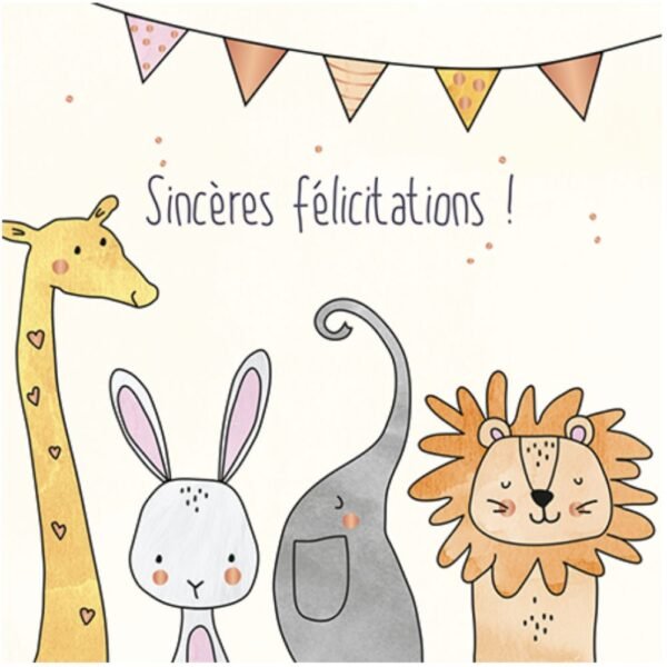 SINCERES FELICITATIONS