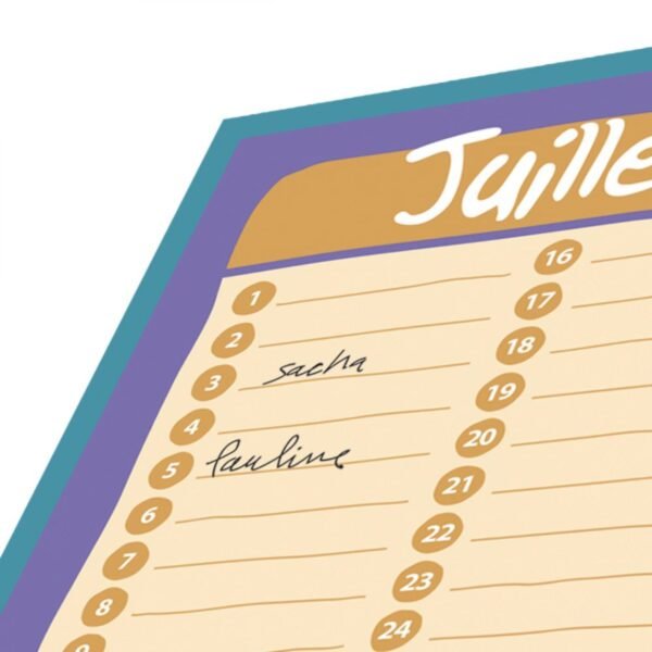 CALENDRIER AIDE-MEMOIRE ANNIVERSAIRE – Image 3