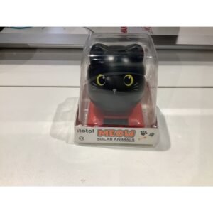 CHAT NOIR SOLAIRE
