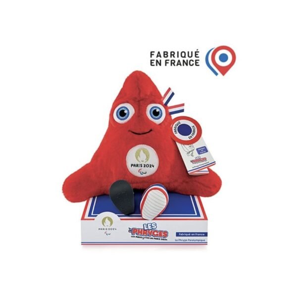 MASCOTTE PARA ARTICULE PARIS 2024 MADE IN FRANCE