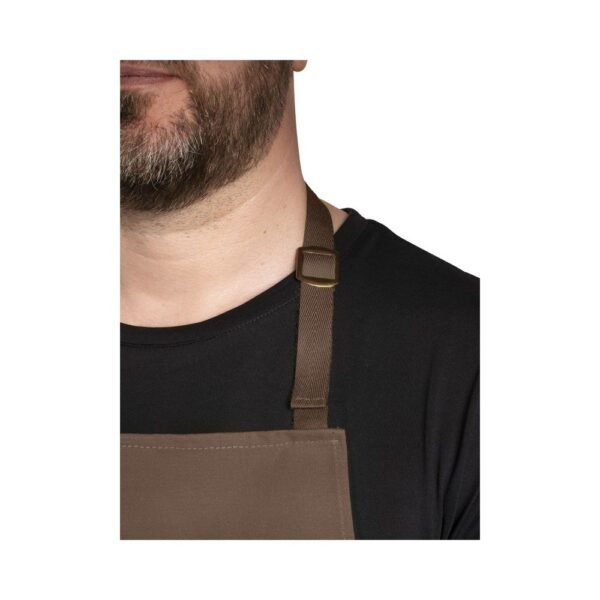 TABLIER - SAVOIR GERER LA PRESSION - MARRON – Image 4