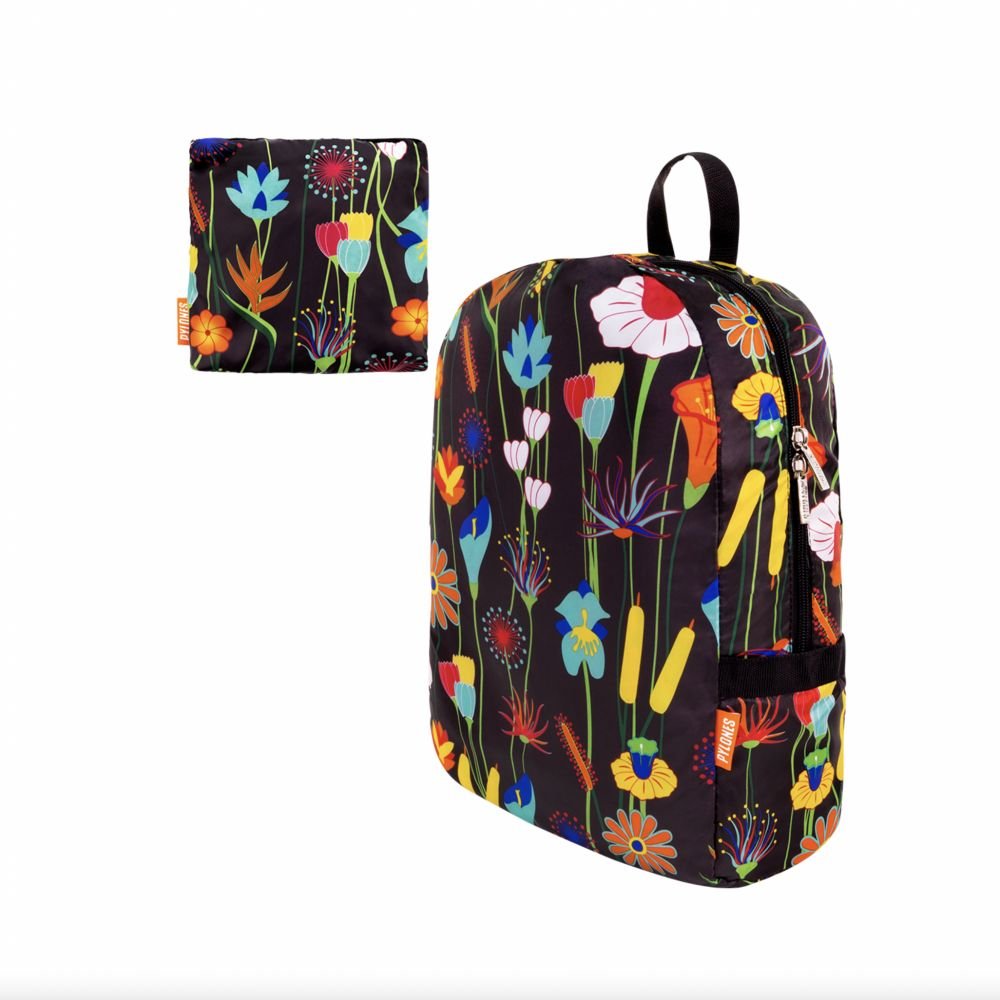 POCKET BAG - SAC A DOS PLIABLE - JARDIN FLEURI