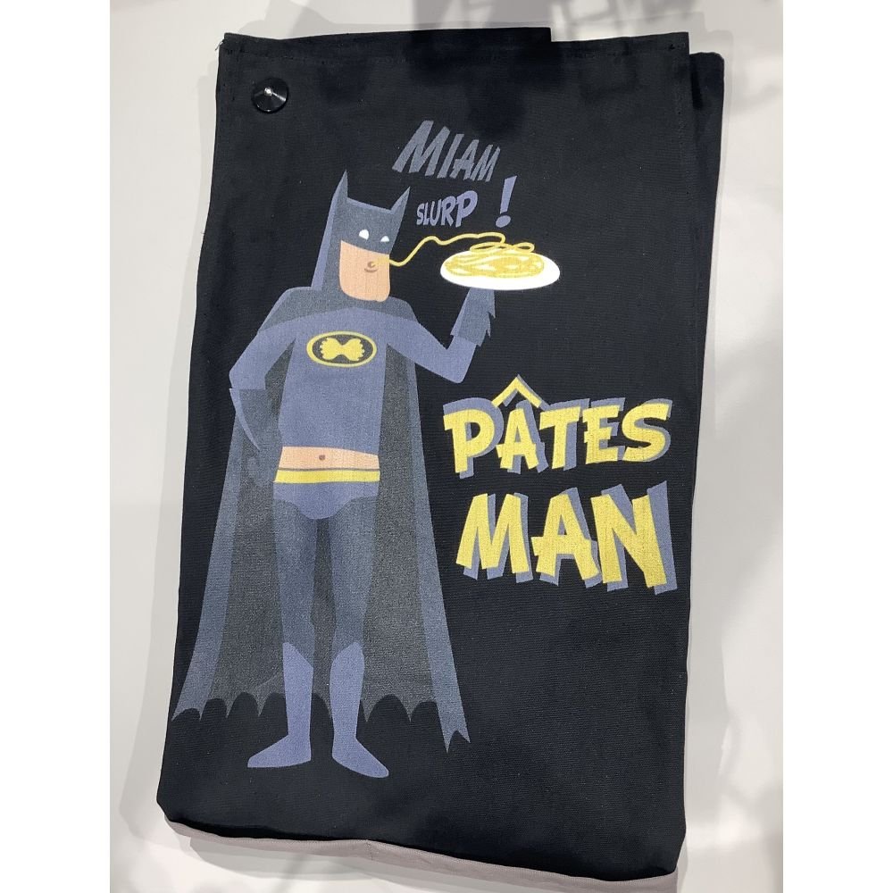 TABLIER- PÂTES MAN-NOIR