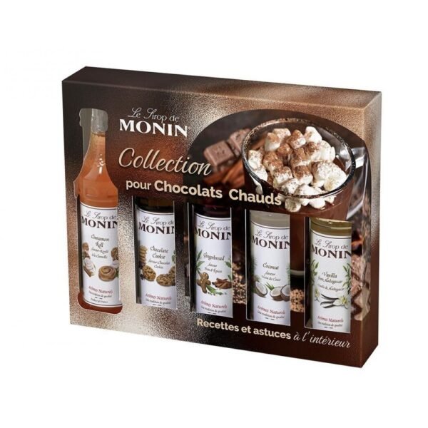 COFFRET DE SIROPS POUR CHOCOLATS CHAUDS