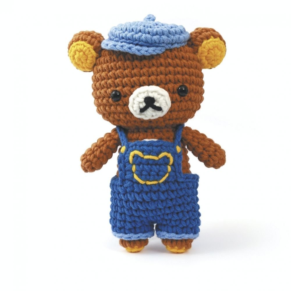 KIT AMIGURUMI RILAKKUMA SALOPETTE – Image 2