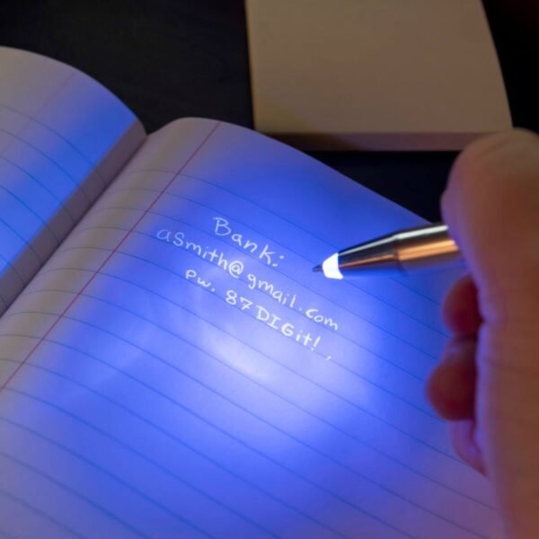 Stylo invisible/lumiere
