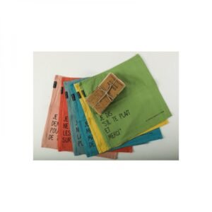 LOT DE 6 SERVIETTES - LES BONNES MANIERES
