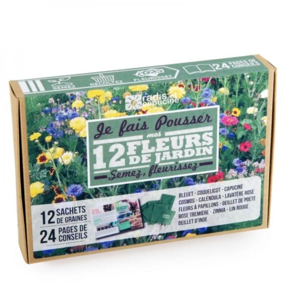 COFFRET 12 SACHETS FLEURS