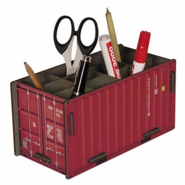 POT A CRAYONS GM ROUGE - CONTAINER