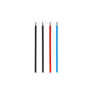 4 RECHARGES STYLO EFFACABLE 3 COULEURS