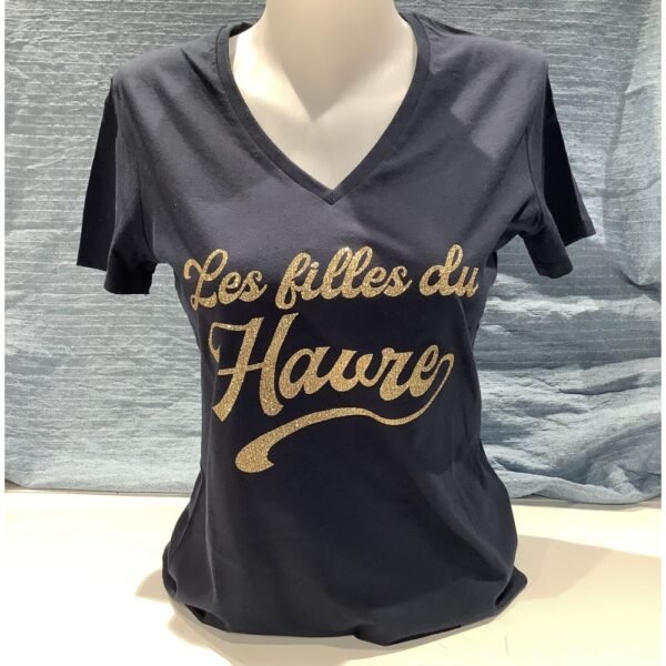 T-SHIRT MARINE LES FILLES DU HAVRE