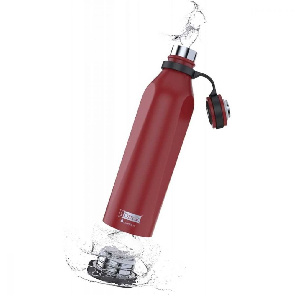 BOUTEILLE 500ML ROUGE I-DRINK