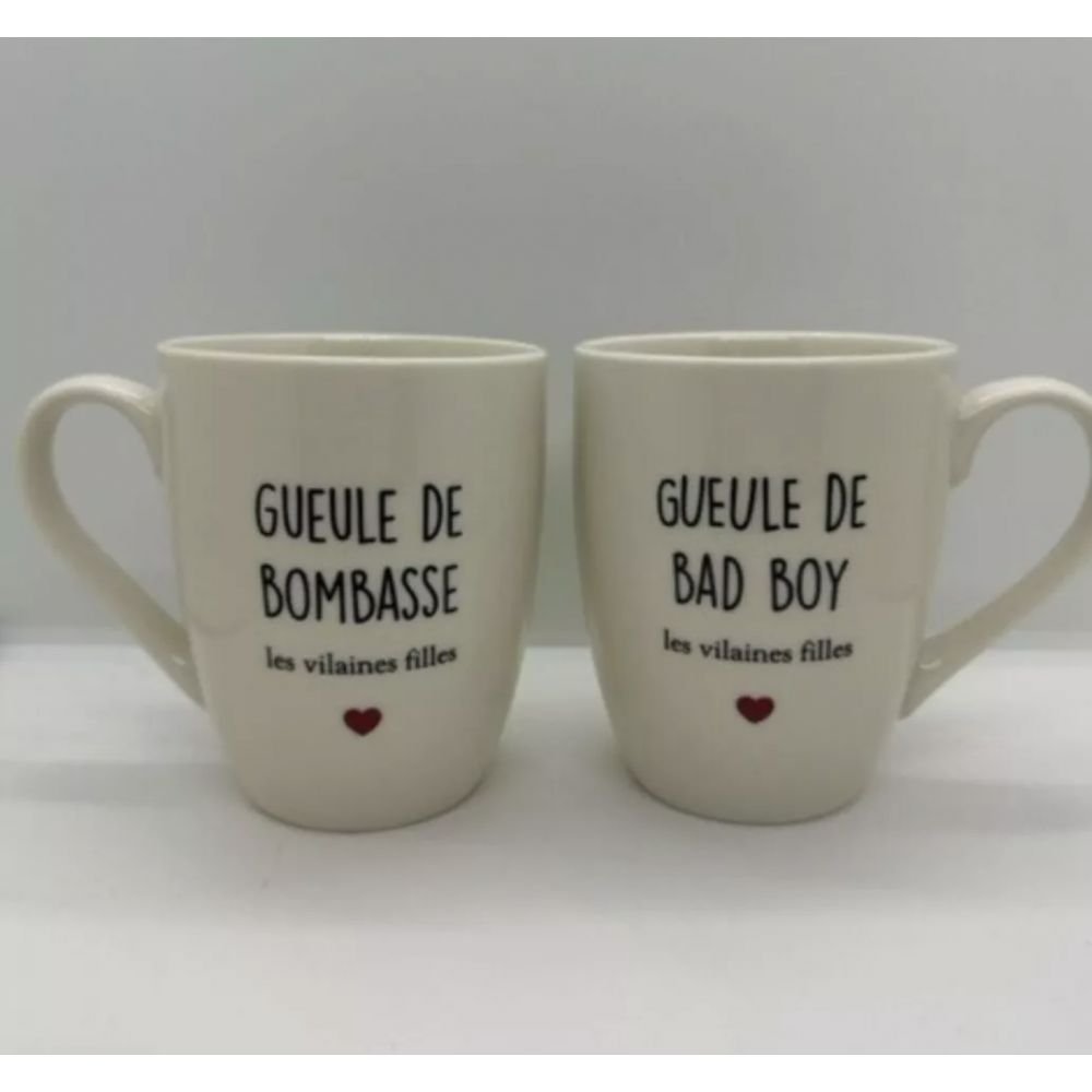 DUO DE MUGS - BOMBASSE ET BAD BOY