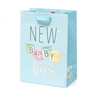 SAC CADEAU - M - NAISSANCE BLEU