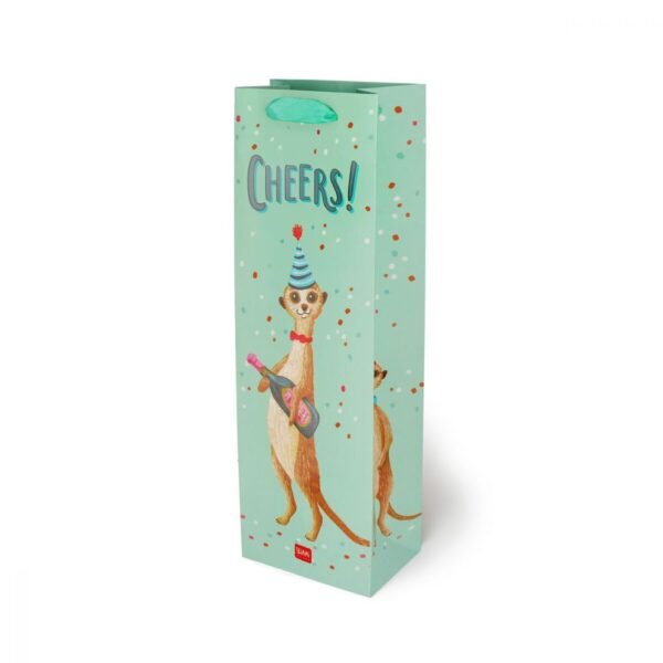 SAC CADEAU - BOUTEILLE - ANIMAUX