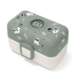 LUNCH BOX À COMPARTIMENTS POUR ENFANT - 800ML - RATON LAVEUR