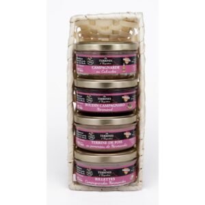 CORBEILLE AUX 4 VERRINES 150G