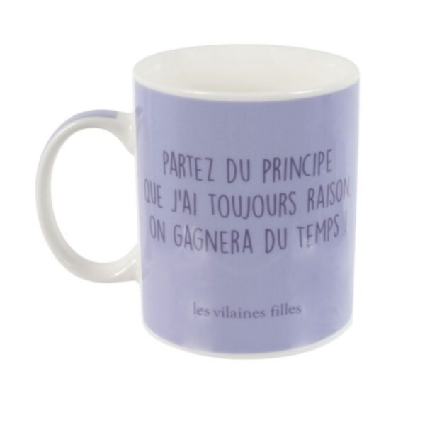 TASSE PARTEZ DU PRINCIPE QUE J'AI TOUJOURS RAISON