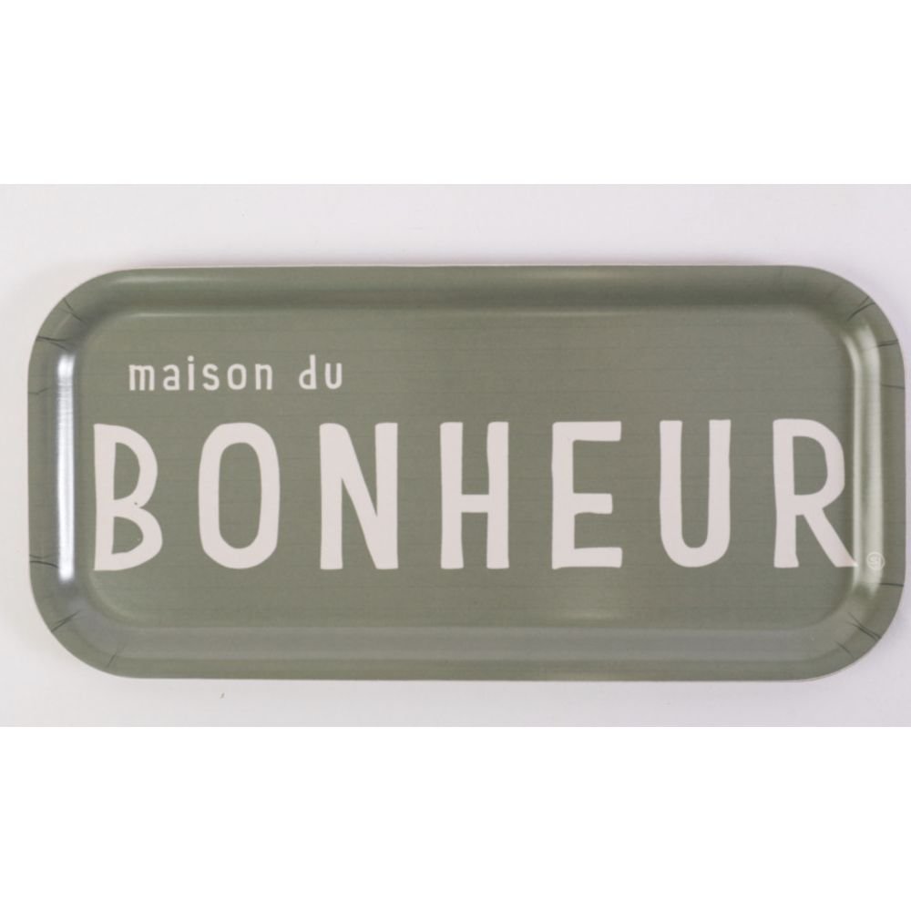 PLATEAU LIEGE THERMO MAISON DU BONHEUR 15x32CM