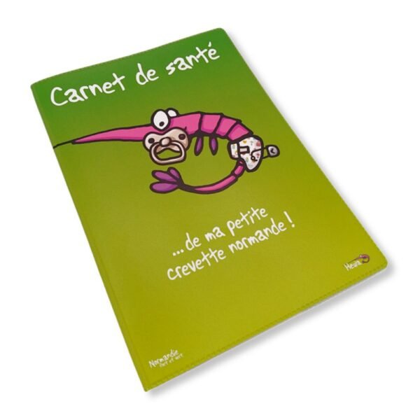 PROTEGE CARNET DE SANTÉ - CREVETTE