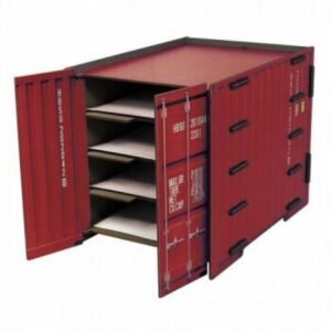 TRIEUR DOCUMENTS - ROUGE - CONTENEUR