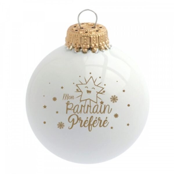 BOULE NOEL : PARRAIN PREFERE