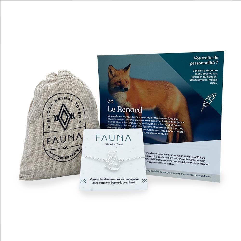 BRACELET RENARD OR – Image 3