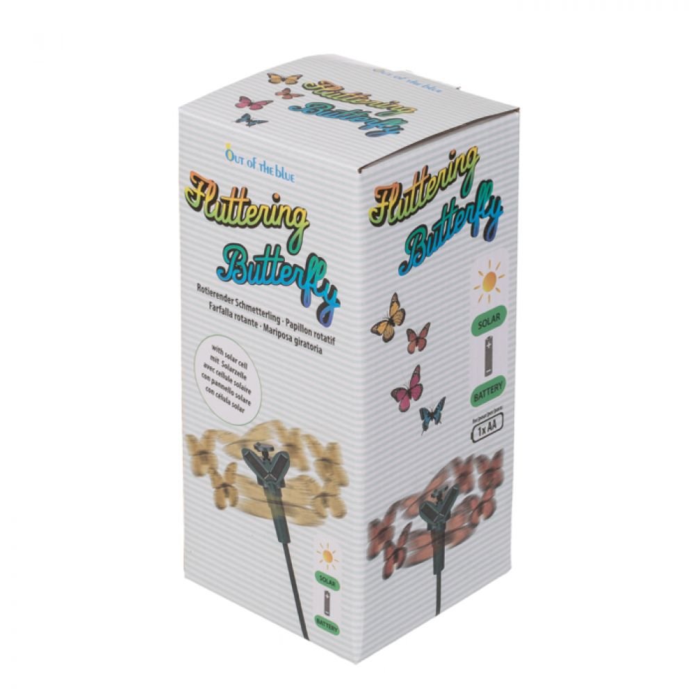 PAPILLON FLOTTANT SOLAIRE OU PILES – Image 3