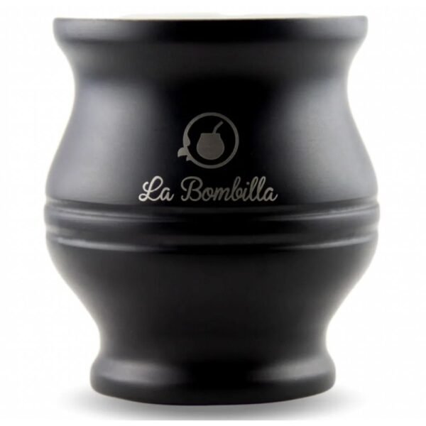 TASSE POUR MATE ISOTHERME EN INOX - NOIRE