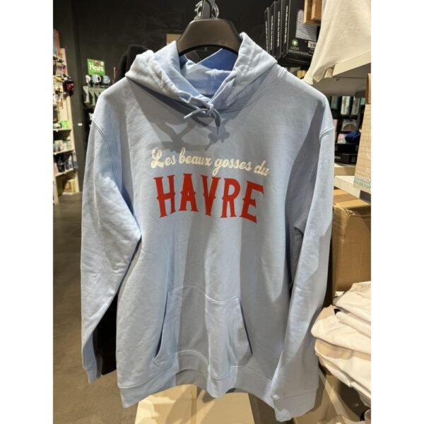 SWEAT BLEU CIEL LES BEAUX GOSSES DU HAVRE