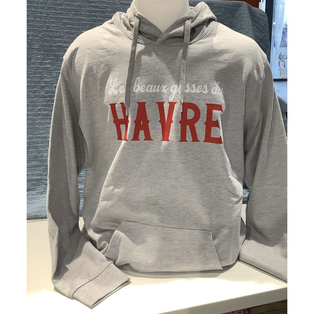 SWEAT GRIS CHINE LES BEAUX GOSSES DU HAVRE