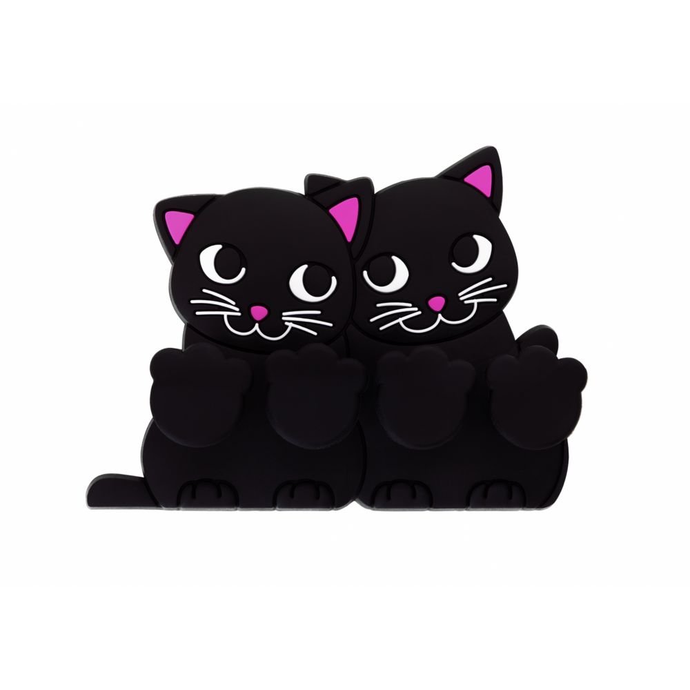 ANI-TOOTHI DOUBLE - PORTE 2 BROSSE A DENTS - CAT