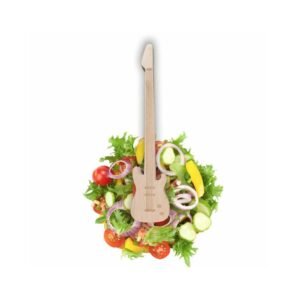 PINCE A SALADE EN BOIS GUITARE