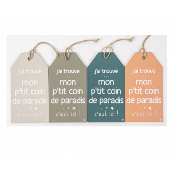PLAQUE PM - MON PTIT COIN DE PARADIS