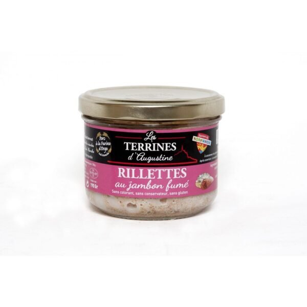 RILLETTE AU JAMBON FUME 190G