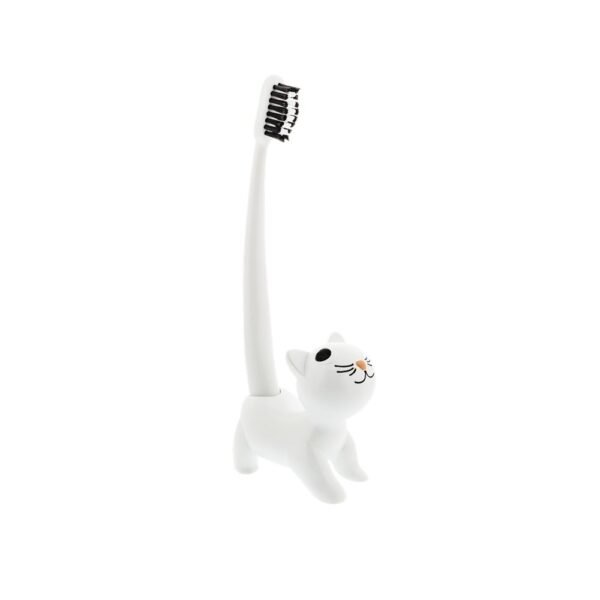 CATSMILE - SUPPORT + BROSSE A DENTS - WHITE CAT