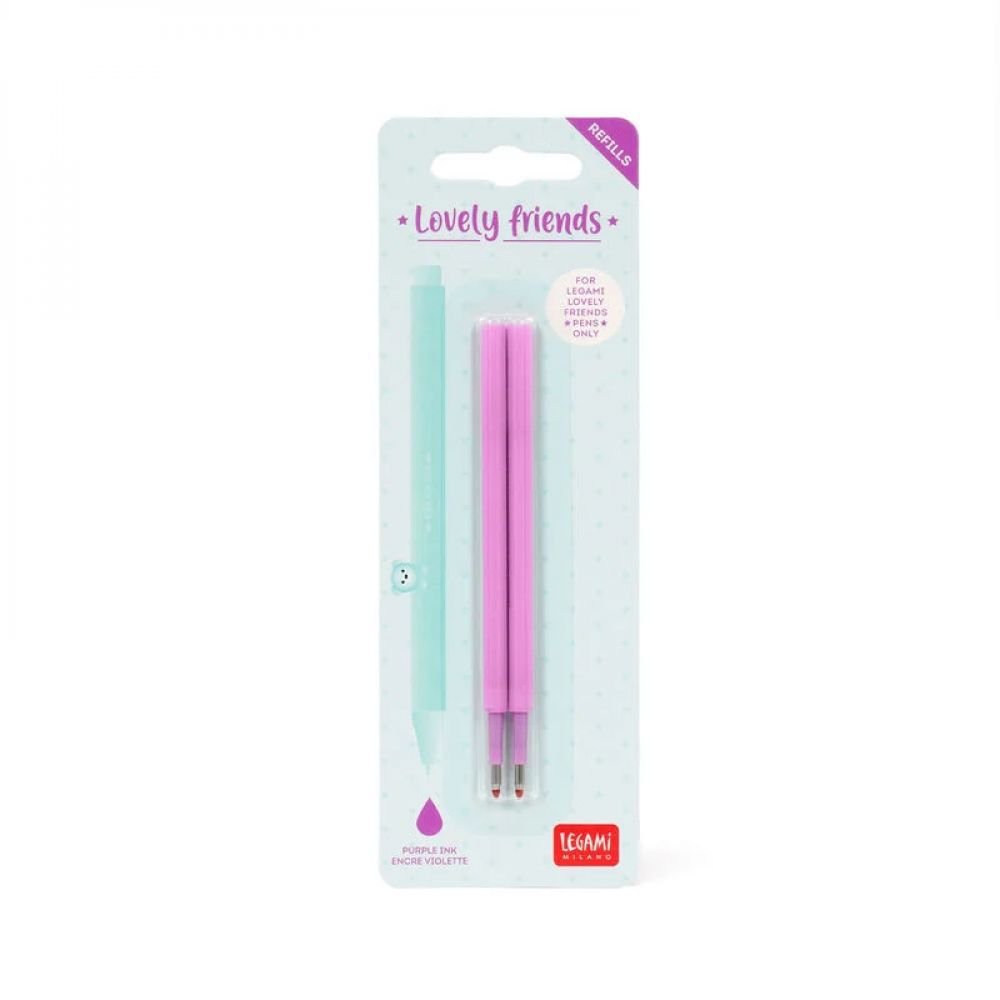 2 RECHARGES STYLO VIOLET - LOVELY FRIENDS – Image 2